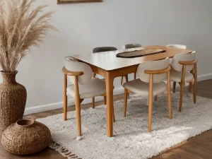 میز ناهارخوری گرد